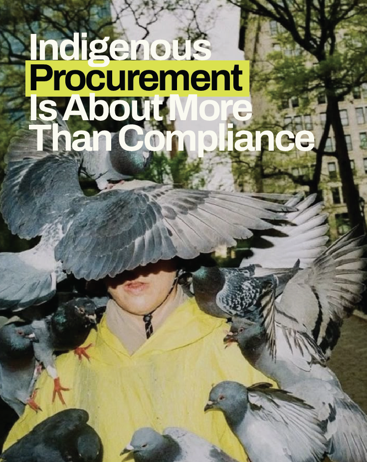 Editorial image representing Indigenous procurement, meaningful partnerships and long-term social impact beyond compliance in Australia.